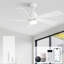 Ventilateur de plafond 52 po avec lumières DEL Damecia-1836628953