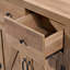 Armoire d'appoint 2 portes avec deux tiroirs de rangement-935553821