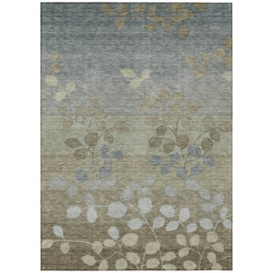 Bungalow Rose Machine Washable Indoor/Outdoor Xhevrie Khaki Rug | Wayfair