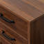 Buffet 43,3 po en bois moderne 43,3 po - 2 portes, 1 rangement et tiroir