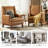 Ariston Genuine Leather Wingback Club Chair with Solid Wood Leg-990014429