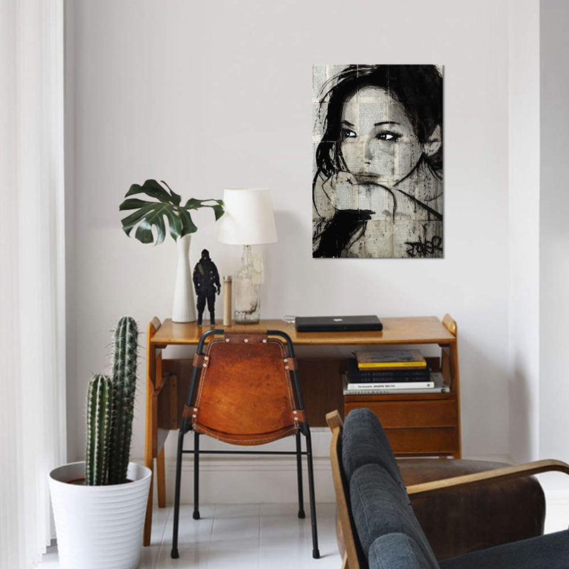 «Ruth», impression sur toile, H 26 po x l 18 po x P 1,5 po, Toile tendue, Pas de tapis