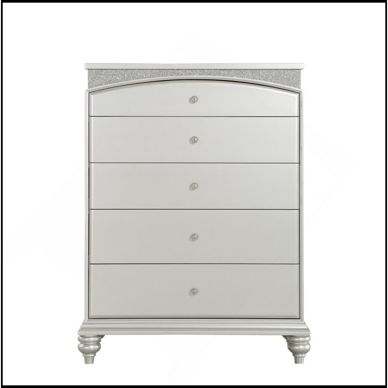 Commode à finition platine Maverick