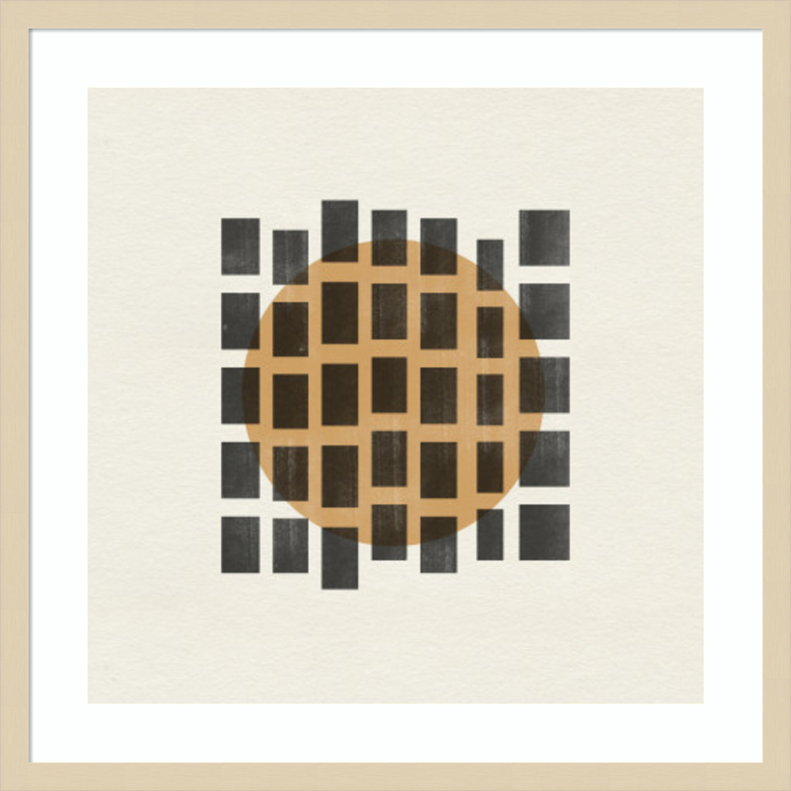 Giese "Paper Object No. 8" Print, Brown, 25" H x 25" W