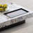 Rectangular Coffee Table, Natural Ivory Marble-806677055