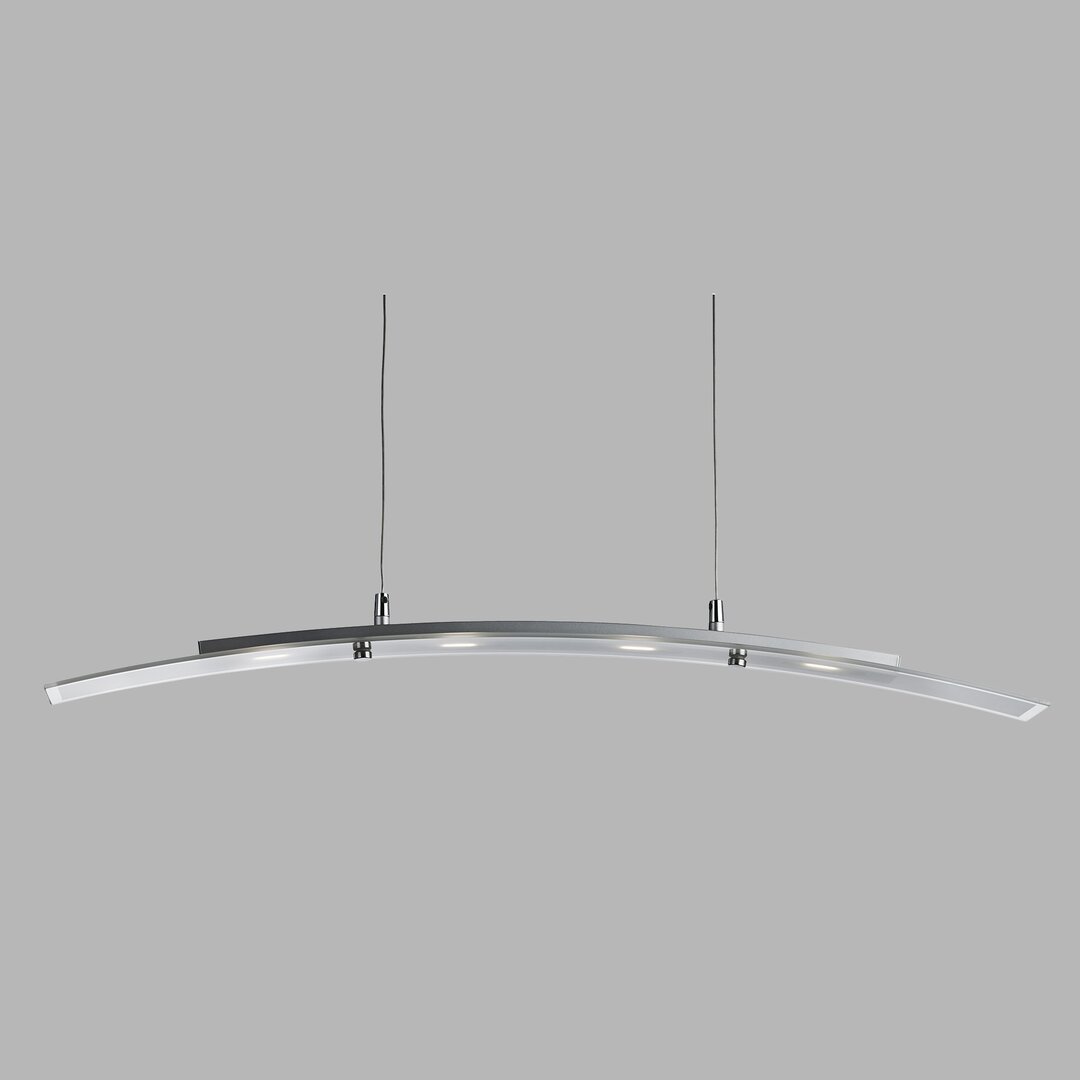 Lineare LED-Pendelleuchte 4-flammig Tess