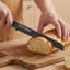 OOU 8'' Bread Knife, Single-Bevel Serrated Edge (Right-Side Bevel)