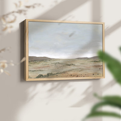 Arid Vista II -Framed Print - Restickable