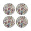 Sous-verres ronds en cuir Sabi-119015292
