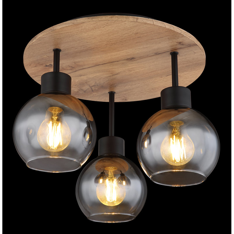Correa Glass Flush Mount