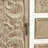 Retro Wooden Cabinet With 5 Drawers And 1 Door