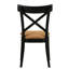 Chaise d'appoint 2 pièces, brun et noir, entièrement rembourré, revêtement beige élégant, décor de salle à manger moderne rembourré pour la détente, contemporain