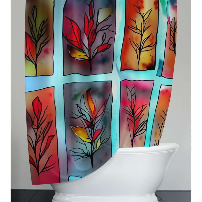 Rideau de douche Cohdi, H 72 po x l 70 po