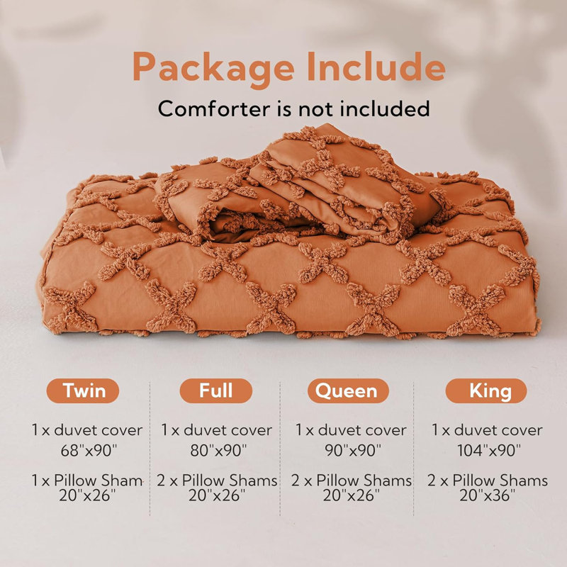 Ensemble de housse de couette en microfibre , Housse de couette pour grand lit et 2 taies décor, Kaki