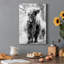 Yorkshire Highland - impression sur toile tendue-1624941079