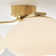 Marisol 3 - Light LED Semi Flush Mount