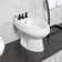 Victorian Three-Handle Widespread Vertical Bidet Faucet