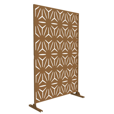 76''h X 47.2''w Metal Privacy Screen Fence Panel