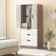Keiralyn 2 Door Manufactured Wood Wardrobe-1049782002