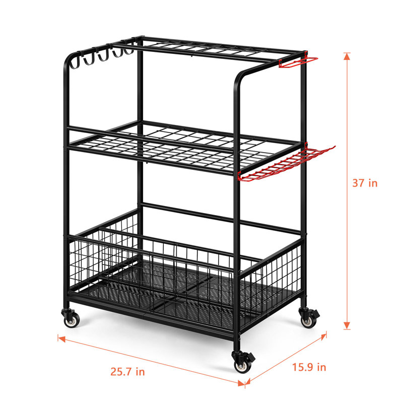 Rangement pour outils de jardin