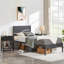 Ensemble de chambre à coucher 3 pièces Iron-72444575