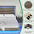 Tryston Floating Queen Bed with LED Light, Gray-1649309785-1649309776