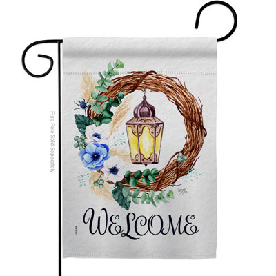 Double Sided 18.5'' H x 13'' W Polyester Garden Flag