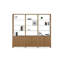 Linea 84'' H x 65'' W Standard Bookcase-1241255453-1239860353-1298585649