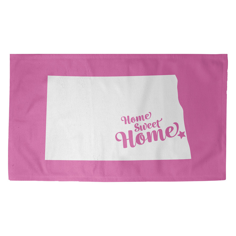 Tapis zone rose home Fargo, Rectangle 3 pi x 5 pi