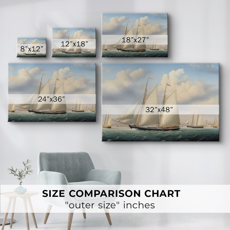 Série Nautical-CXVI - Cavas enveloppés de galerie, 24 x 36