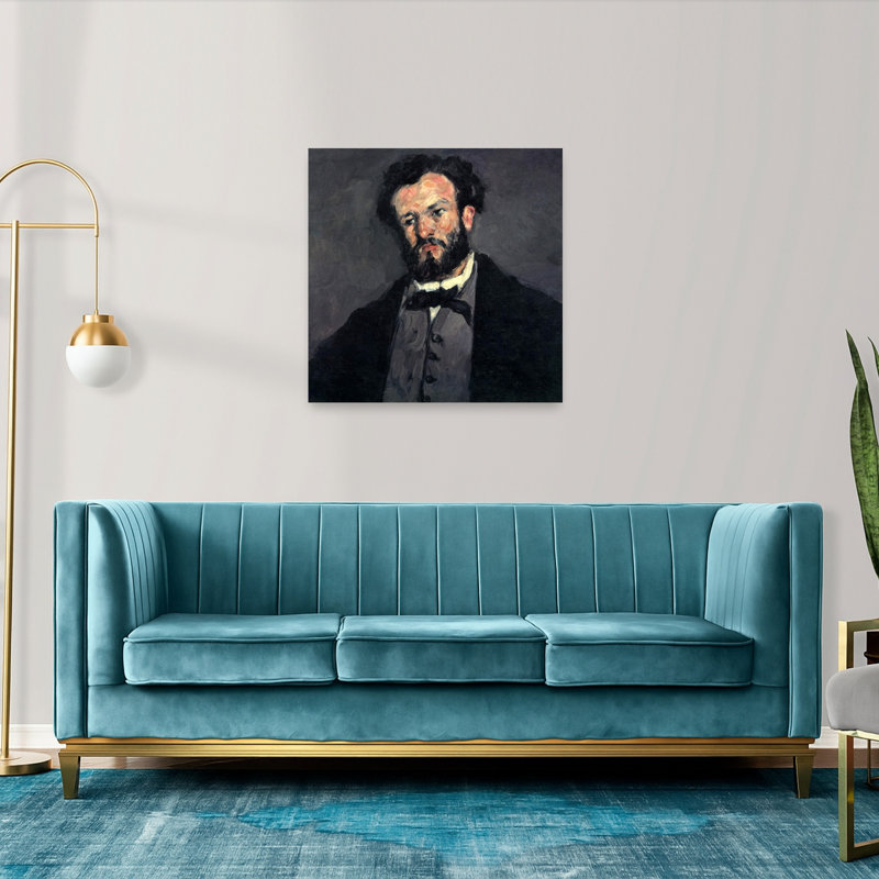 Portrait d'Antony Valabregue, impression d'art mural classique, H 36 po x l 36 po