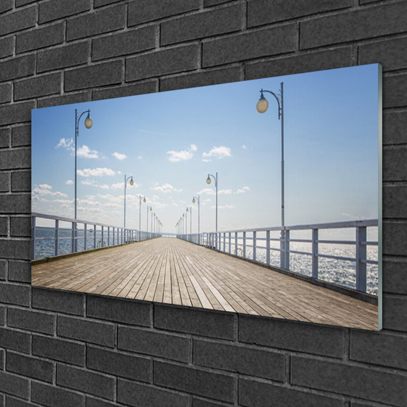 Bridge Architecture - Unframed Photograph on Glass
