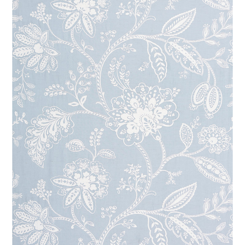 Oriana Kaveri Vine Fabric, Sky