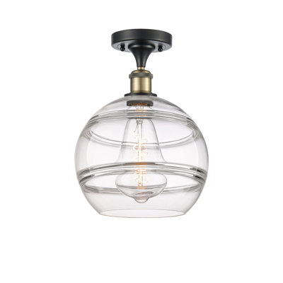 Plafonnier semi-encastré 1 lumière Ballston - Adrieanna