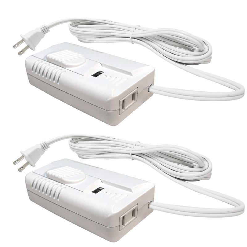 Gradateur à glissière unipolaire 300 watts, Blanc