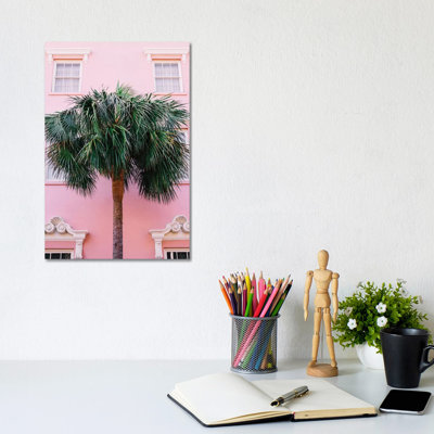 Charleston Pink by Bethany Young - Wrapped Canvas Print