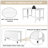 Farmhouse Wood Extendable Dining Table With Drop Leaf For Small Places, White