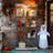 Dedorah Glass Display Cabinet, Curio Storage Cabinet with Door and LED Light-676102018