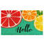 Fruit Hello Doormat 17' x 29'