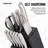 Farberware Edgekeeper Professional 13-Piece Knife Block Set with Built-In Sharpener