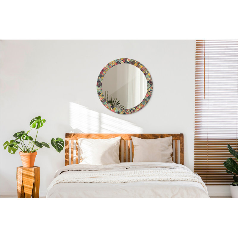 Huldar Glass Flat Wall Mirror