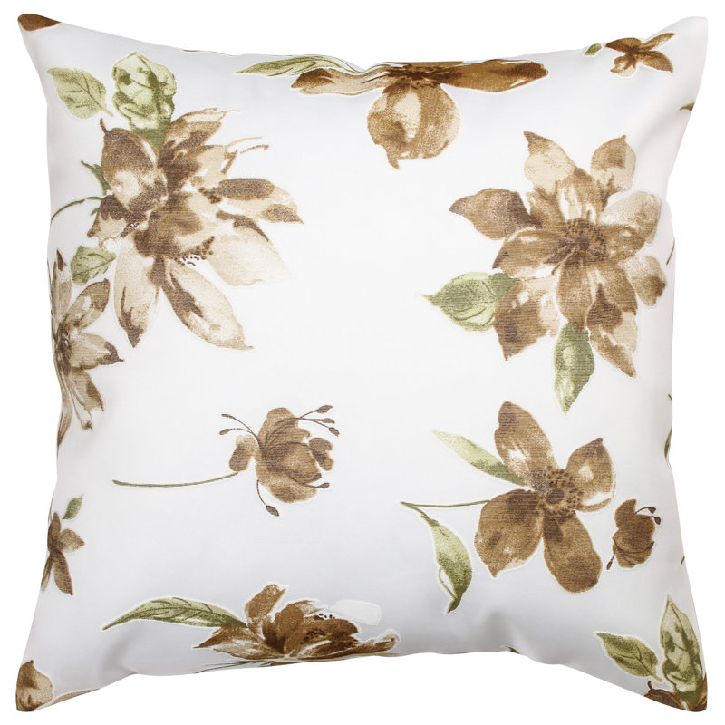 Fortune Floral Reversible Pillow Cover, Throw Pillow