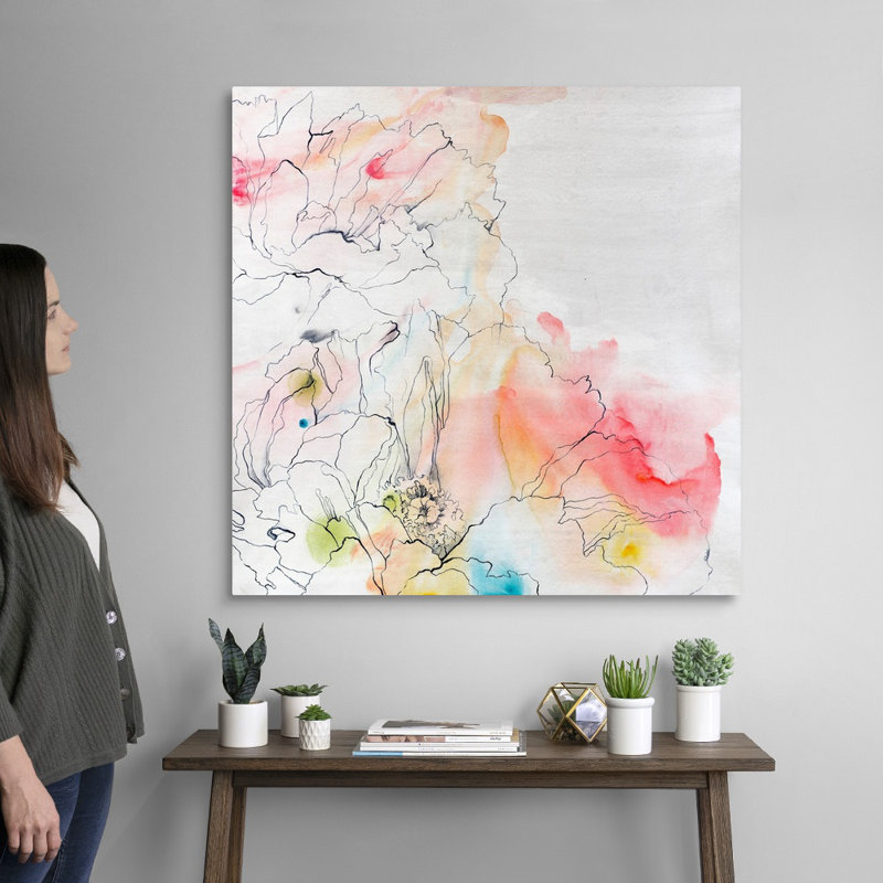 Reproduction d'art sur toile, Toile tendue, H 36 po x l 36 po x P 1,25 po