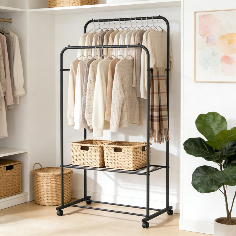 Trotwood 80cm Clothing Rack