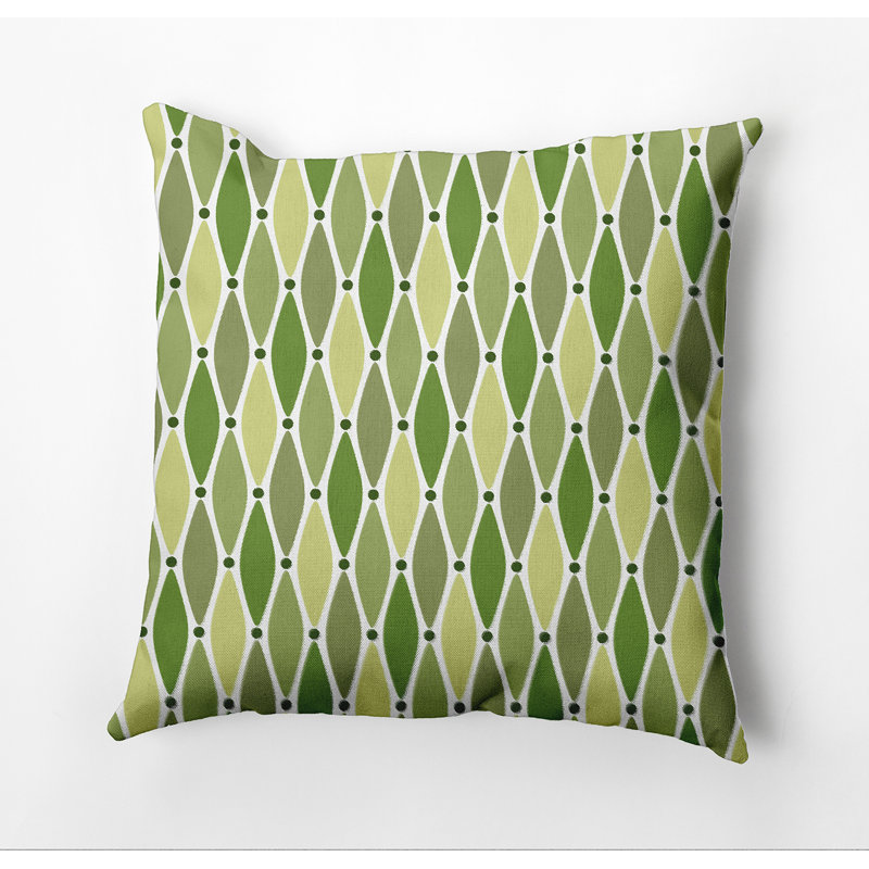 Housse et insert pour coussin de plage Beach Wavy, Vert, 16 po x 16 po
