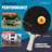 JOOLA Cobra Table Tennis Racket with Flared Handle - ITTF Approved Ping Pong Paddle for Recreational Play