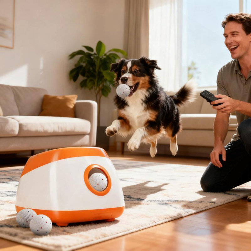26-79 FT Distance Automatic Dog Ball Launcher