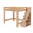 Olympic Queen Loft Bed with Stairs-959478127