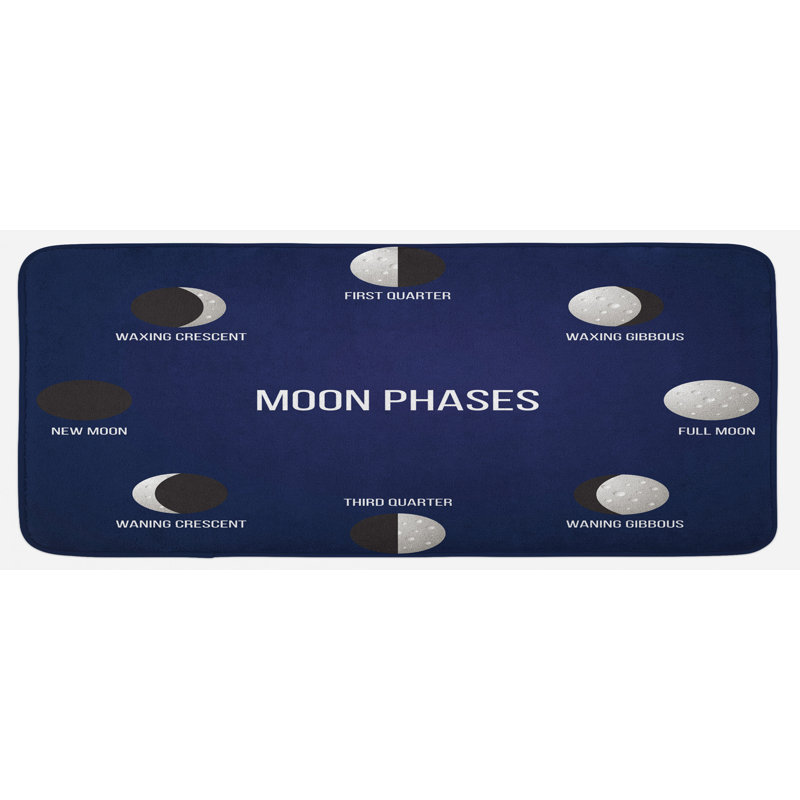 Tapis de cuisine half lune