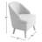 Emra Upholstered Barrel Chair-842055376